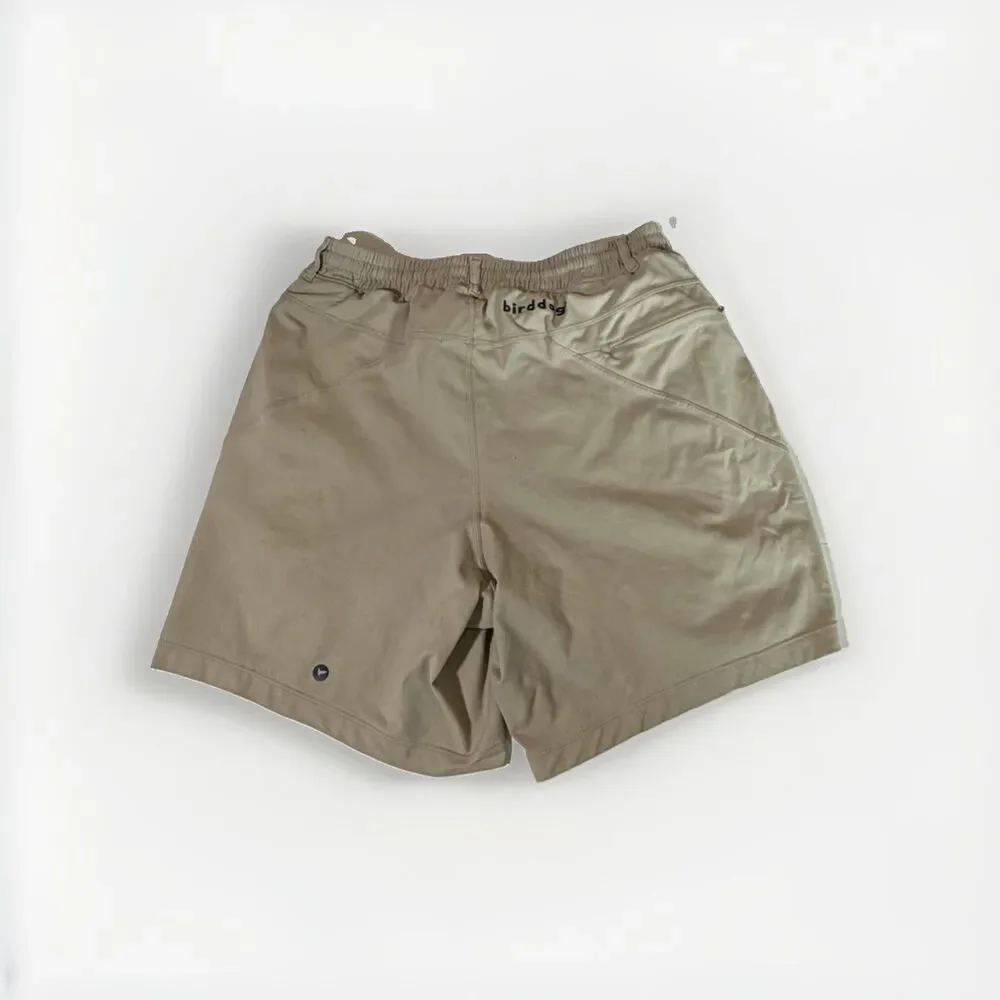 Birddogs Classic Shorts Men’s Small Khaki Lined Stretch 6” Inseam Casual